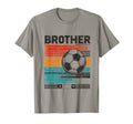 Soccer Brother Family Matching Team T-Shirt - Novelty Apparel for Adults