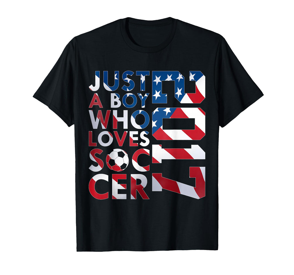 2017 Just Who Loves Soccer 9Th T-Shirt - Custom Art Print Men Women