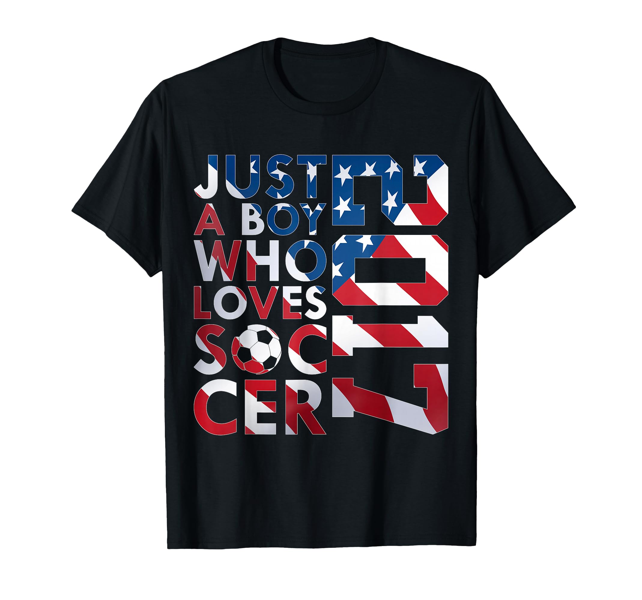 2017 Just Who Loves Soccer 9Th T-Shirt - Custom Art Print Men Women