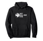 Best Ball Mom Ever Baseball Hoodie - Trendy Graphic for Adults