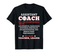 Baseball Assistant Coach Noun T-Shirt - Streetwear Style for Adults