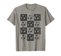 Checkerboard Checkered Soccer Lover T-Shirt - Graphic Print Men Women
