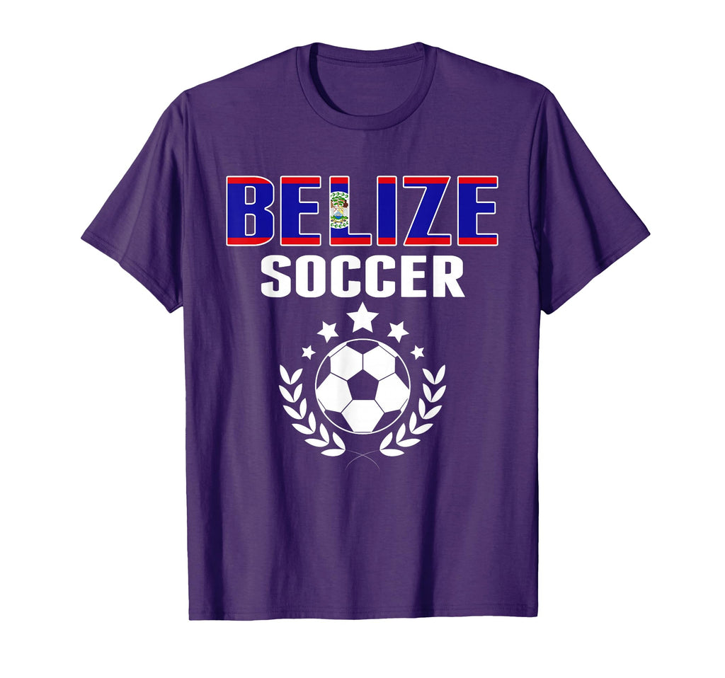 Proud Belize Soccer Fans Jersey T-Shirt - Aesthetic Graphic Men Women