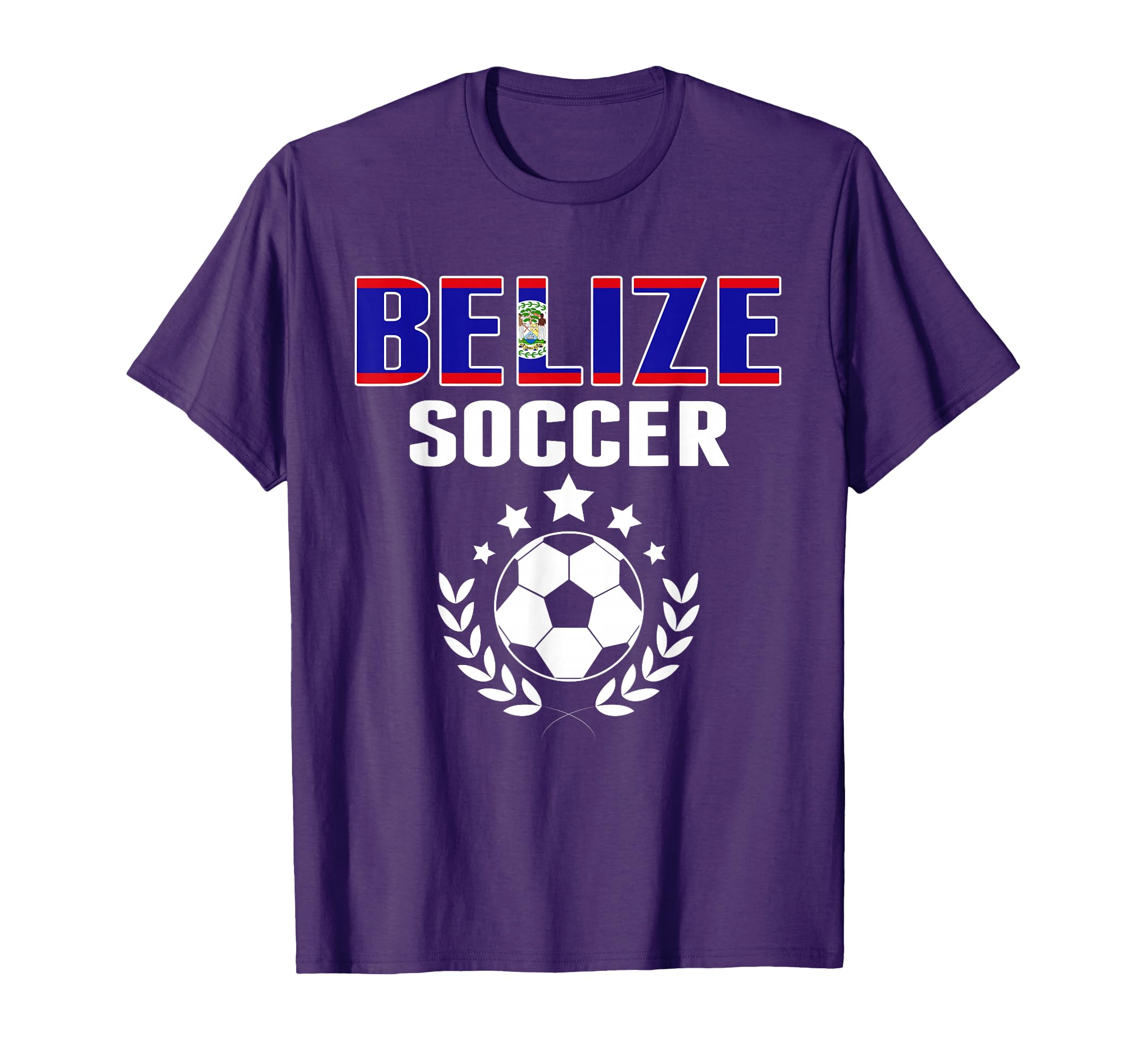 Proud Belize Soccer Fans Jersey T-Shirt - Aesthetic Graphic Men Women