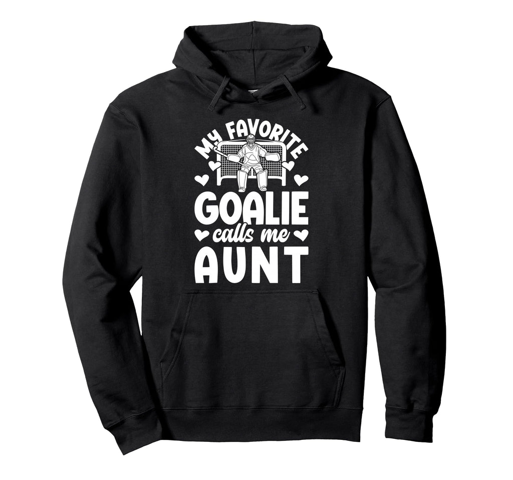 Proud Field Hockey Goalie Aunt Field Hoodie - Streetwear Style Unisex