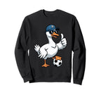 Soccer Goose Soccer Player Fan Coach Sweatshirt - Novelty Apparel Unisex