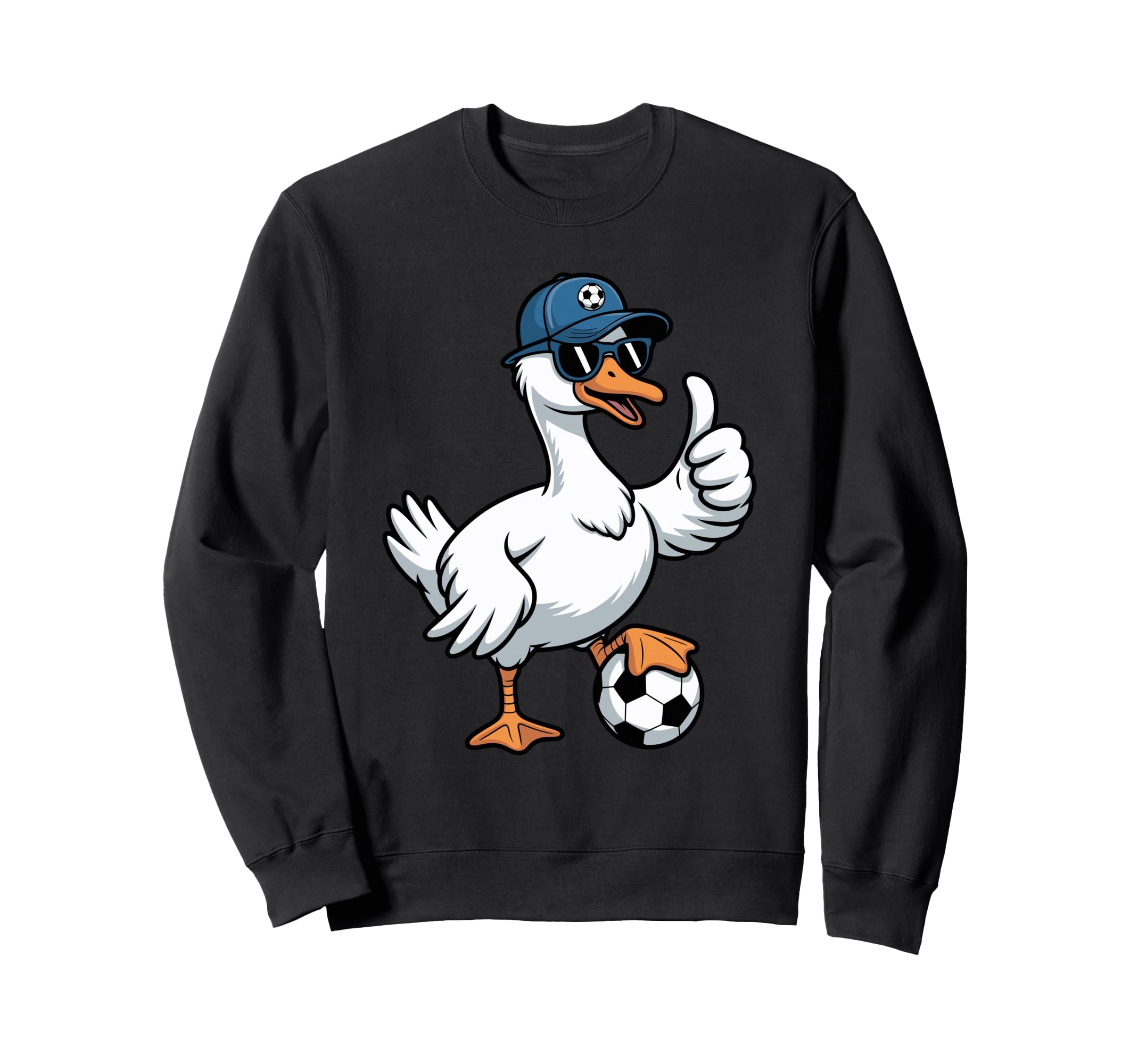 Soccer Goose Soccer Player Fan Coach Sweatshirt - Novelty Apparel Unisex