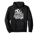 Soccer Mom Proud Loud And Cheering Hoodie - Custom Art Print for Adults
