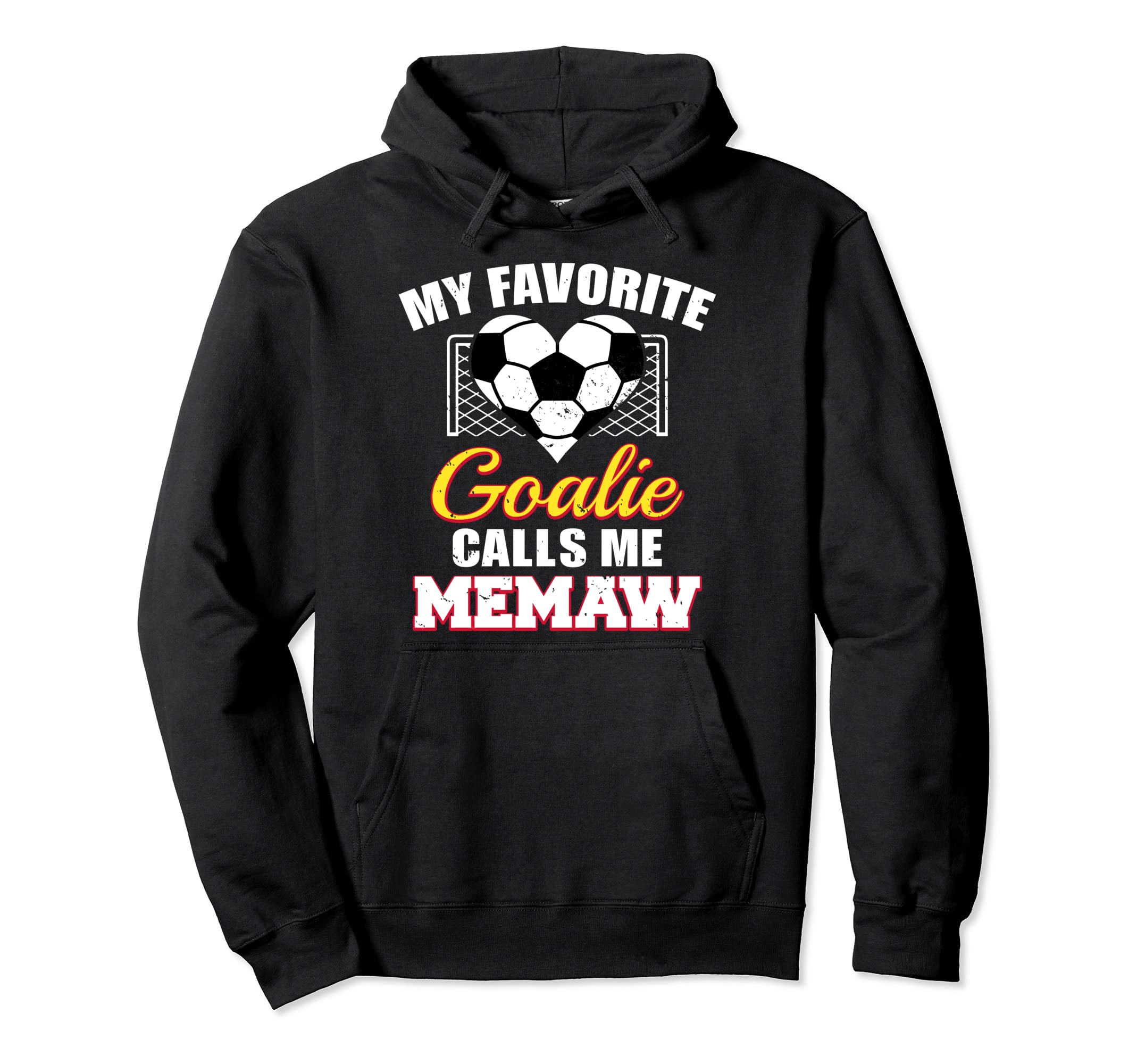 My Favorite Goalie Calls Me Memaw Hoodie - Aesthetic Graphic Men Women