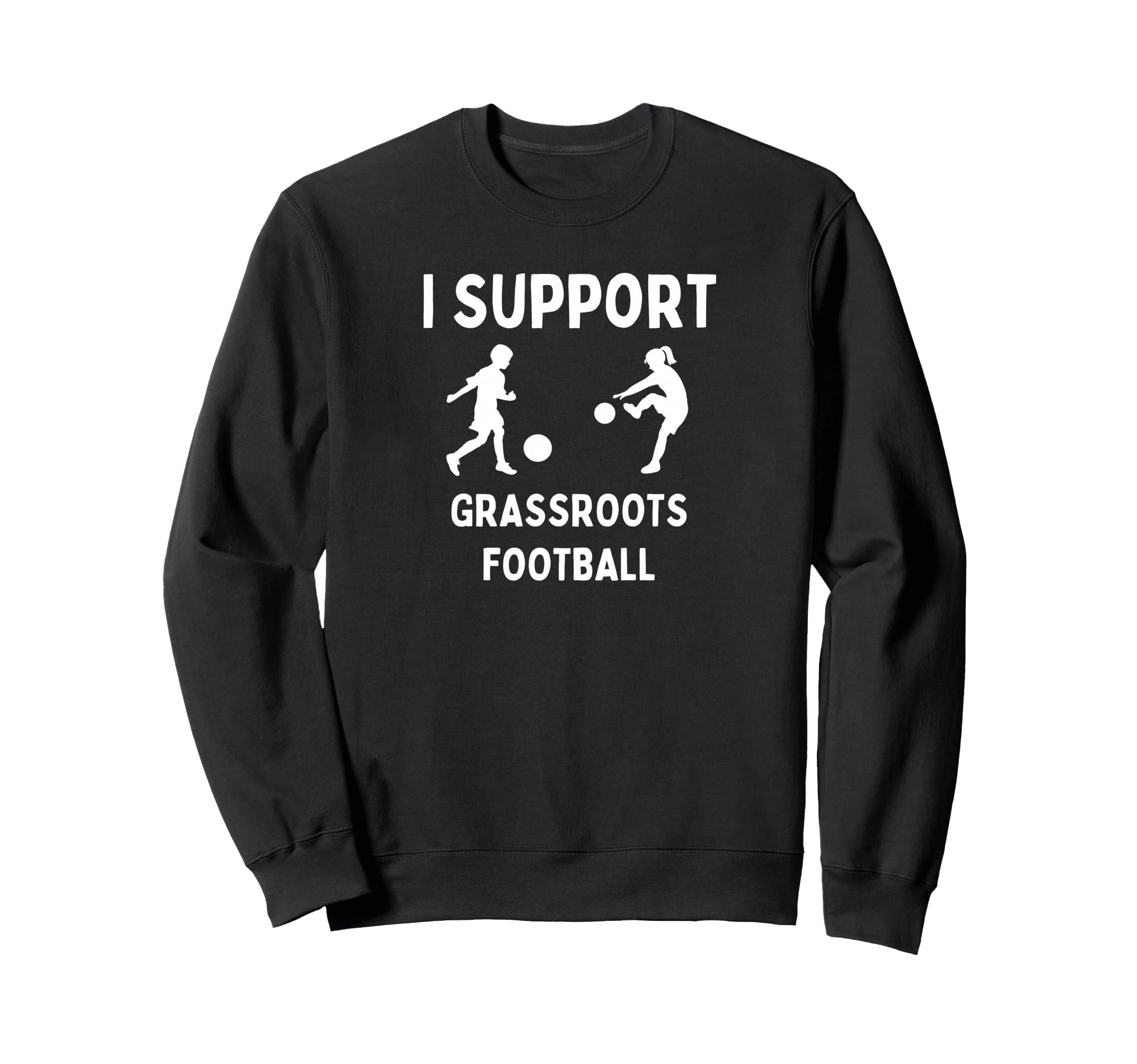 Football Soccer Support Sweatshirt - Casual Everyday Wear for Adults