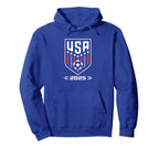 American Flag Soccer Soccer 2025 Hoodie - Minimalist Print Unisex