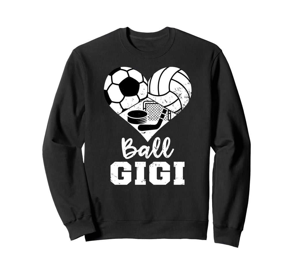 Ball Gigi Funny Soccer Volleyball Sweatshirt - Unique Graphic Men Women