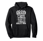 Im Soccer Goalie Papa Soccer Hoodie - Minimalist Print for Adults