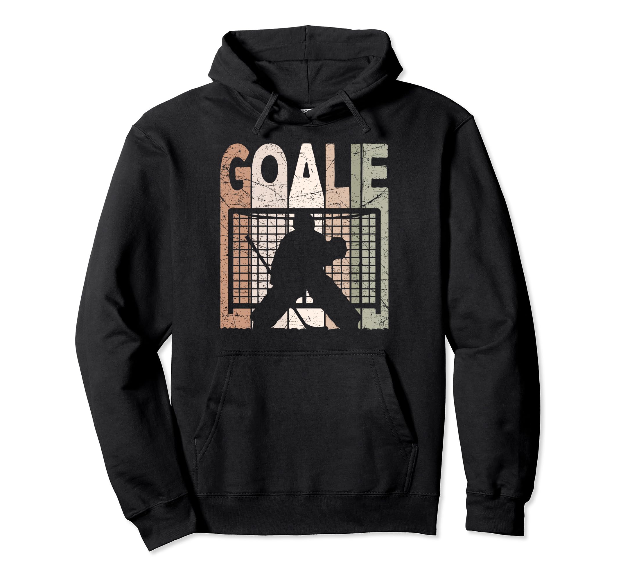 Ice Hockey Goalie Ice Hockey Goalkeeper Hoodie - Graphic Print for Adults