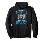 Ice Hockey Goalie Goalkeeper Drop Like Hoodie - Unique Graphic for Adults