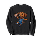 Watermelon Soccer Player Number 7 Sweatshirt - Aesthetic Graphic Men Women