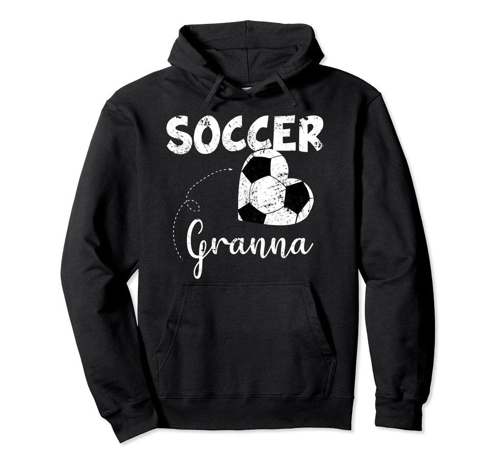 Soccer Heart Soccer Granna Hoodie - Custom Art Print Men Women