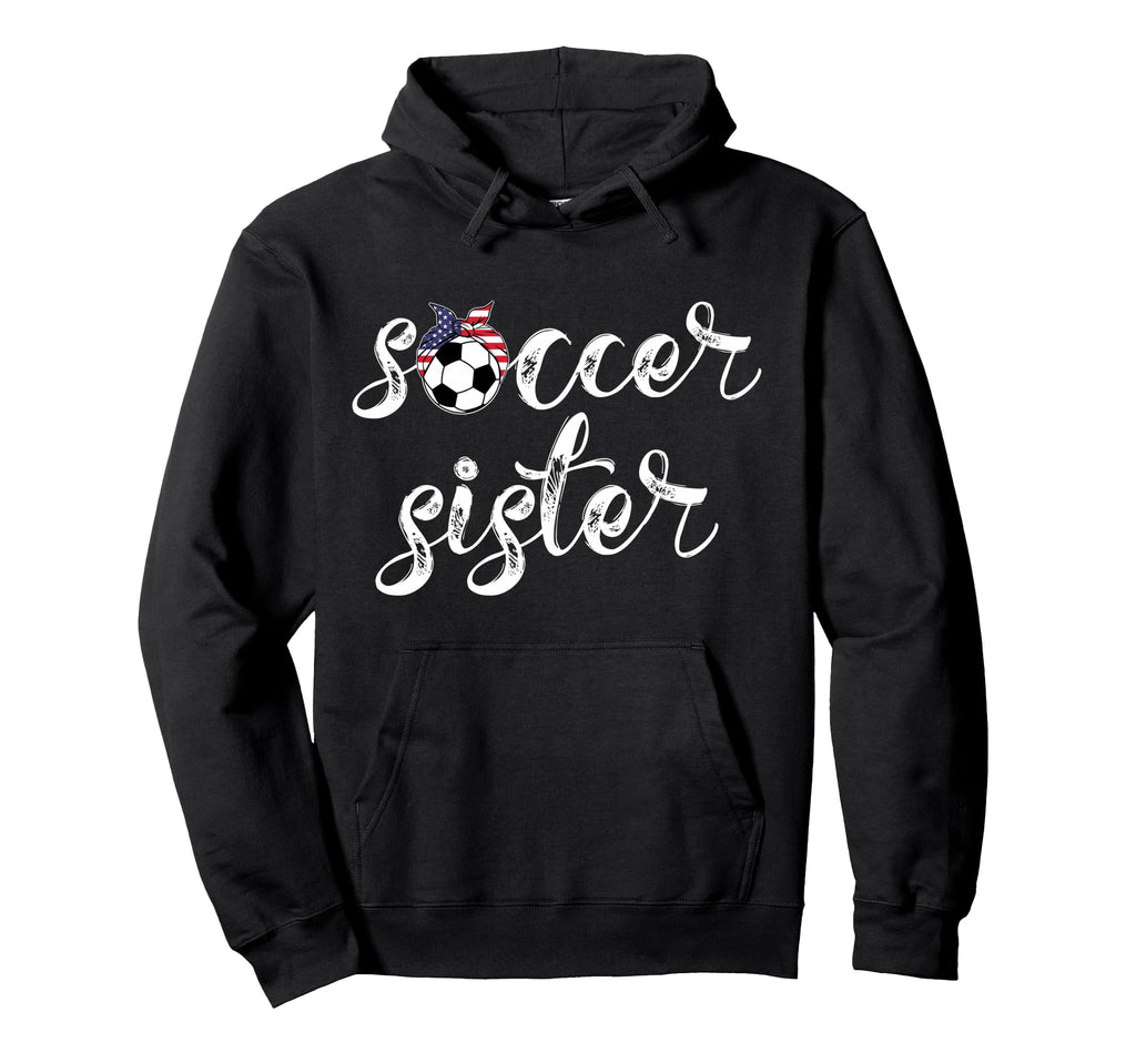 Womens Soccer Player Bandana Ball Hoodie - Custom Art Print for Adults
