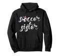 Womens Soccer Player Bandana Ball Hoodie - Custom Art Print for Adults