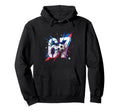 67 Soccer Smash Number Sixty Seven Hoodie - Trendy Graphic Men Women