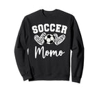 Soccer Momo Matching Family Soccer Sweatshirt - Novelty Apparel Men Women