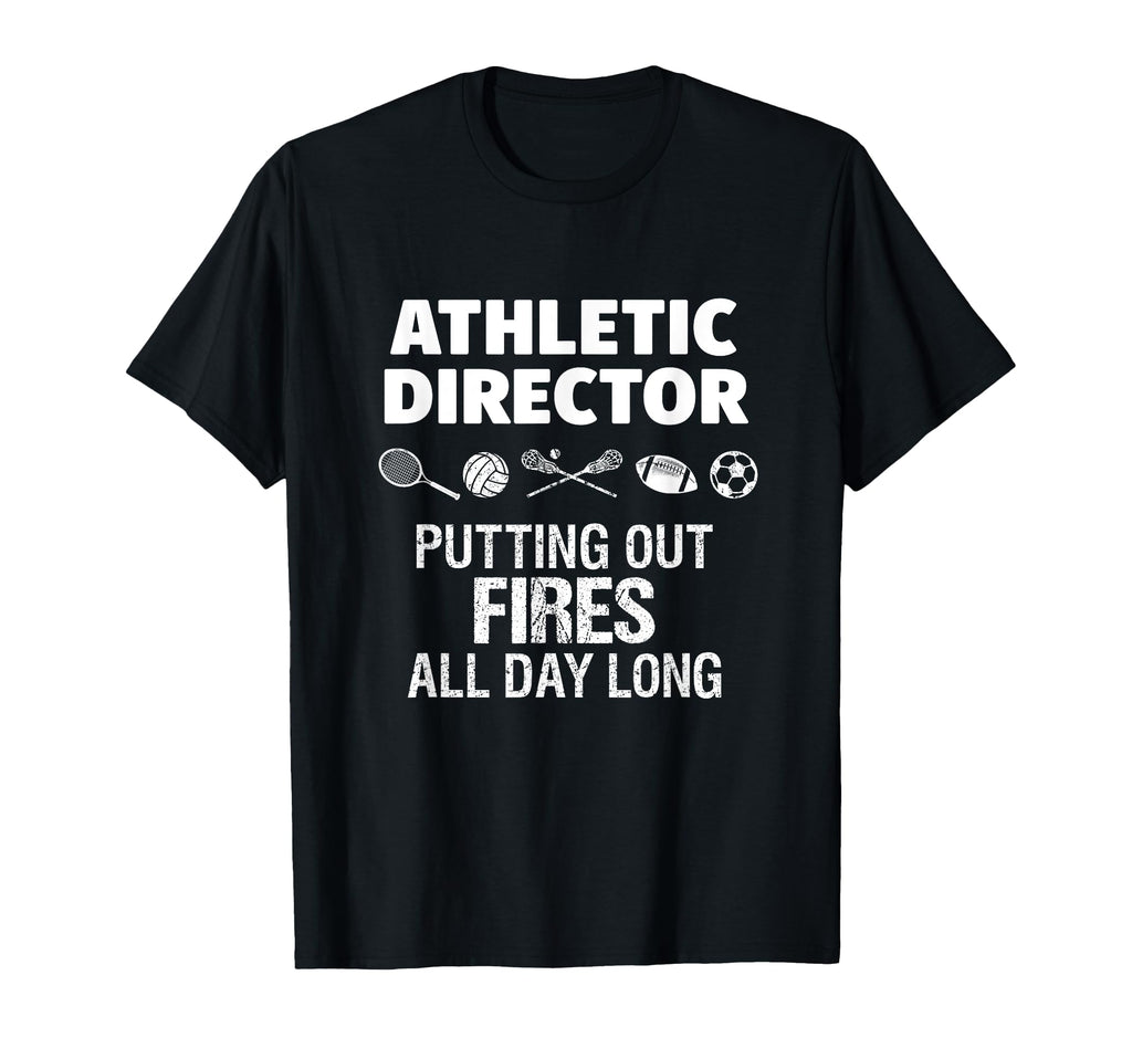 School Athletic Director Funny Sports T-Shirt - Novelty Apparel Unisex