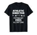 School Athletic Director Funny Sports T-Shirt - Novelty Apparel Unisex