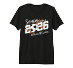 Senior Mama Class 2026 Soccer Ball T-Shirt - Minimalist Print for Adults