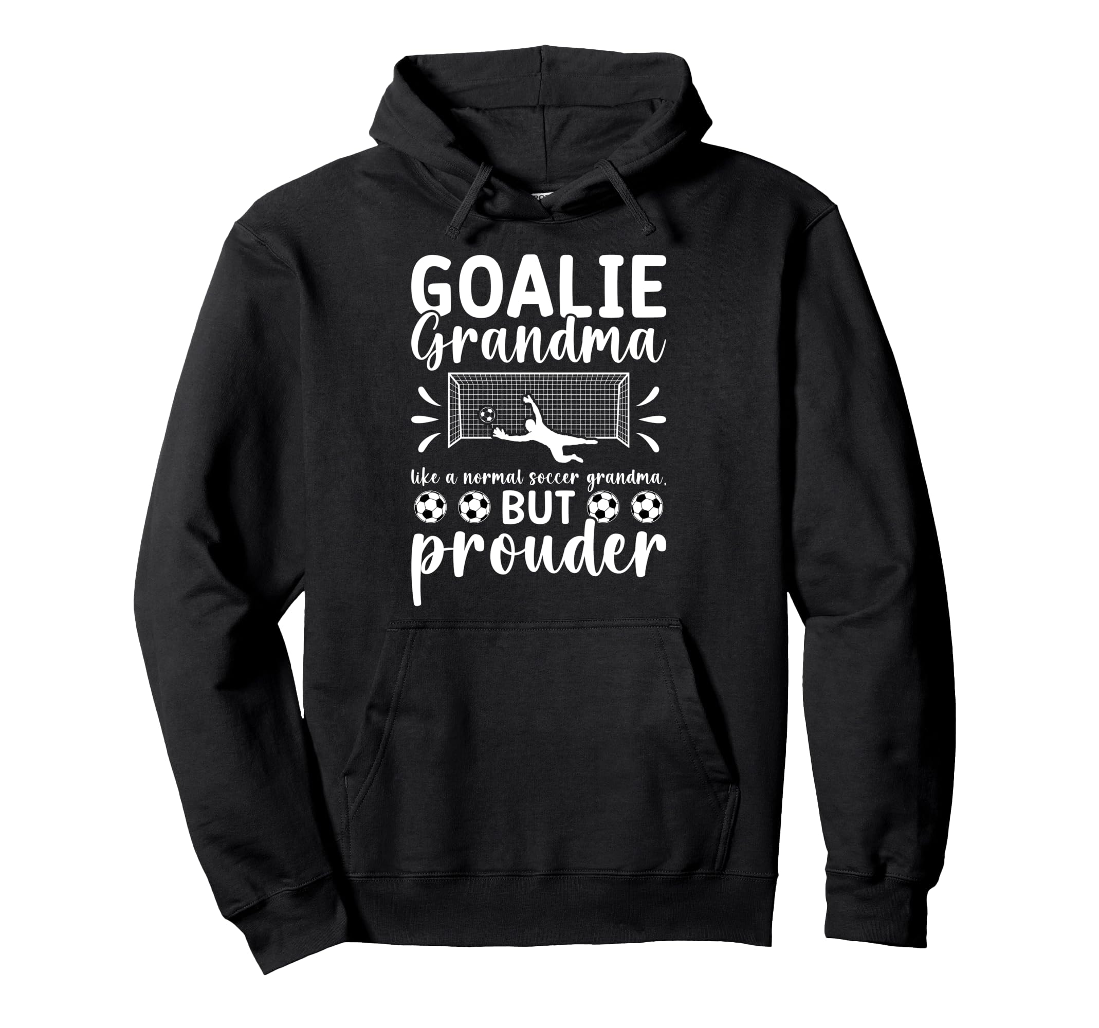 Soccer Goalie Grandma Soccer Hoodie - Casual Everyday Wear for Adults