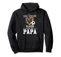 My Favorite Soccer Player Calls Me Papa Hoodie - Graphic Print for Adults