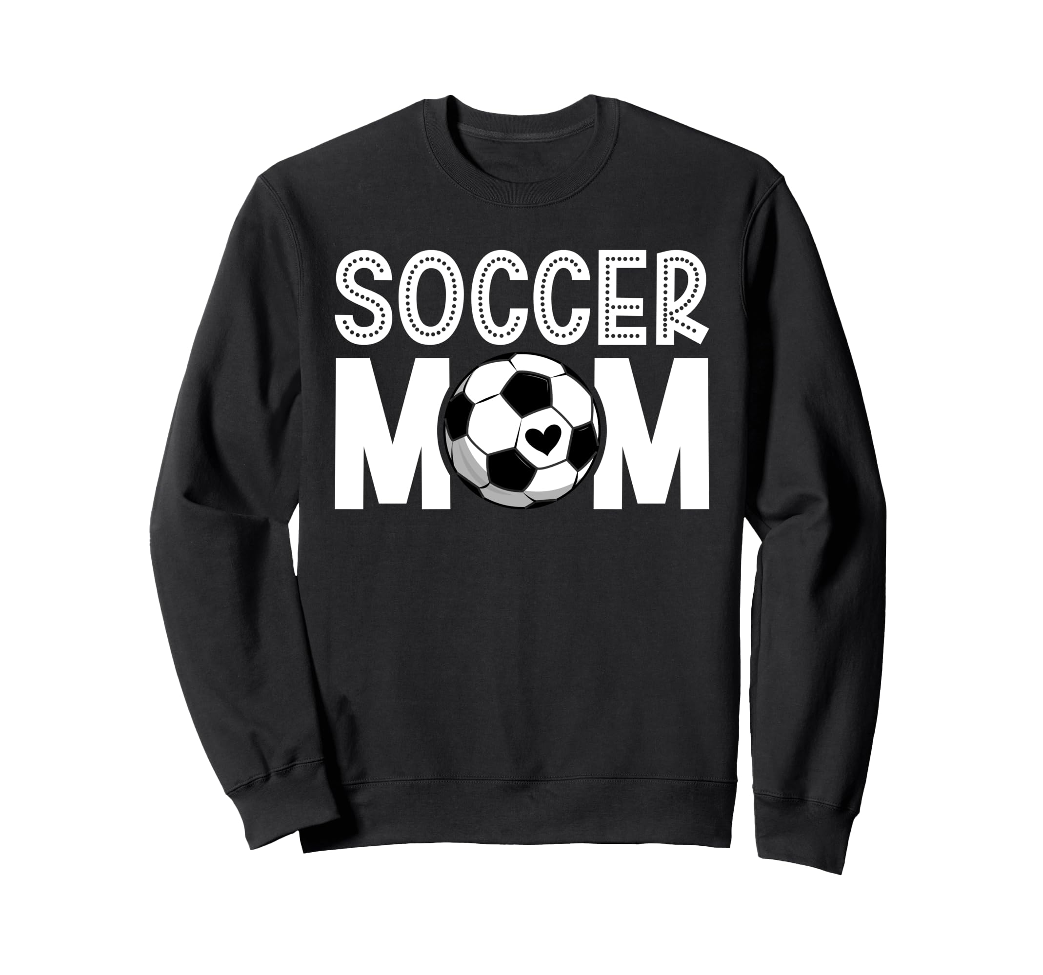 Soccer Mom Soccer Player Mom Sweatshirt - Fun Novelty Design for Adults