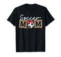 Leopard Soccer Mom Life Game Day T-Shirt - Minimalist Print for Adults