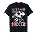 Just Who Loves Soccer Soccer Player T-Shirt - Graphic Print Men Women