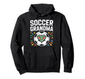 Soccer Grandma Heart Field Cleats Hoodie - Minimalist Print Men Women