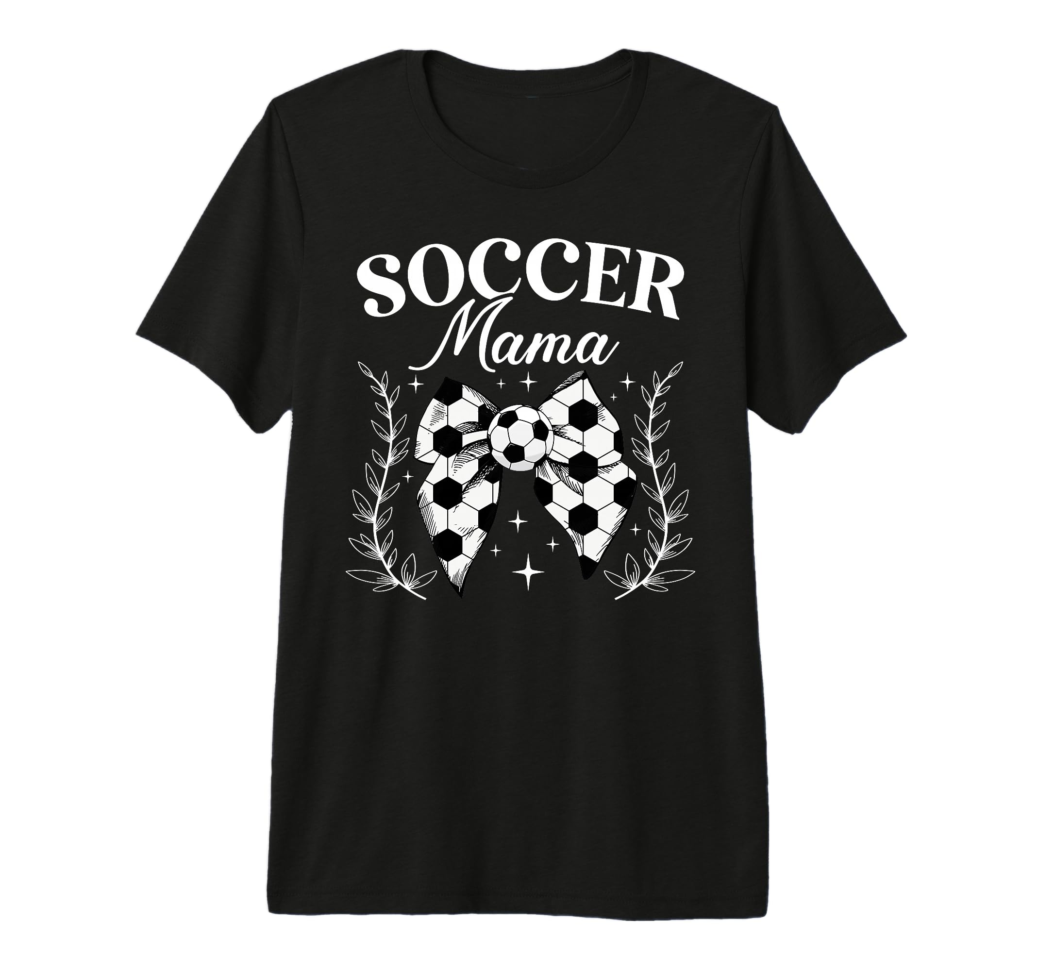 Soccer Mama Coquette Soccer Mom T-Shirt - Novelty Apparel for Adults