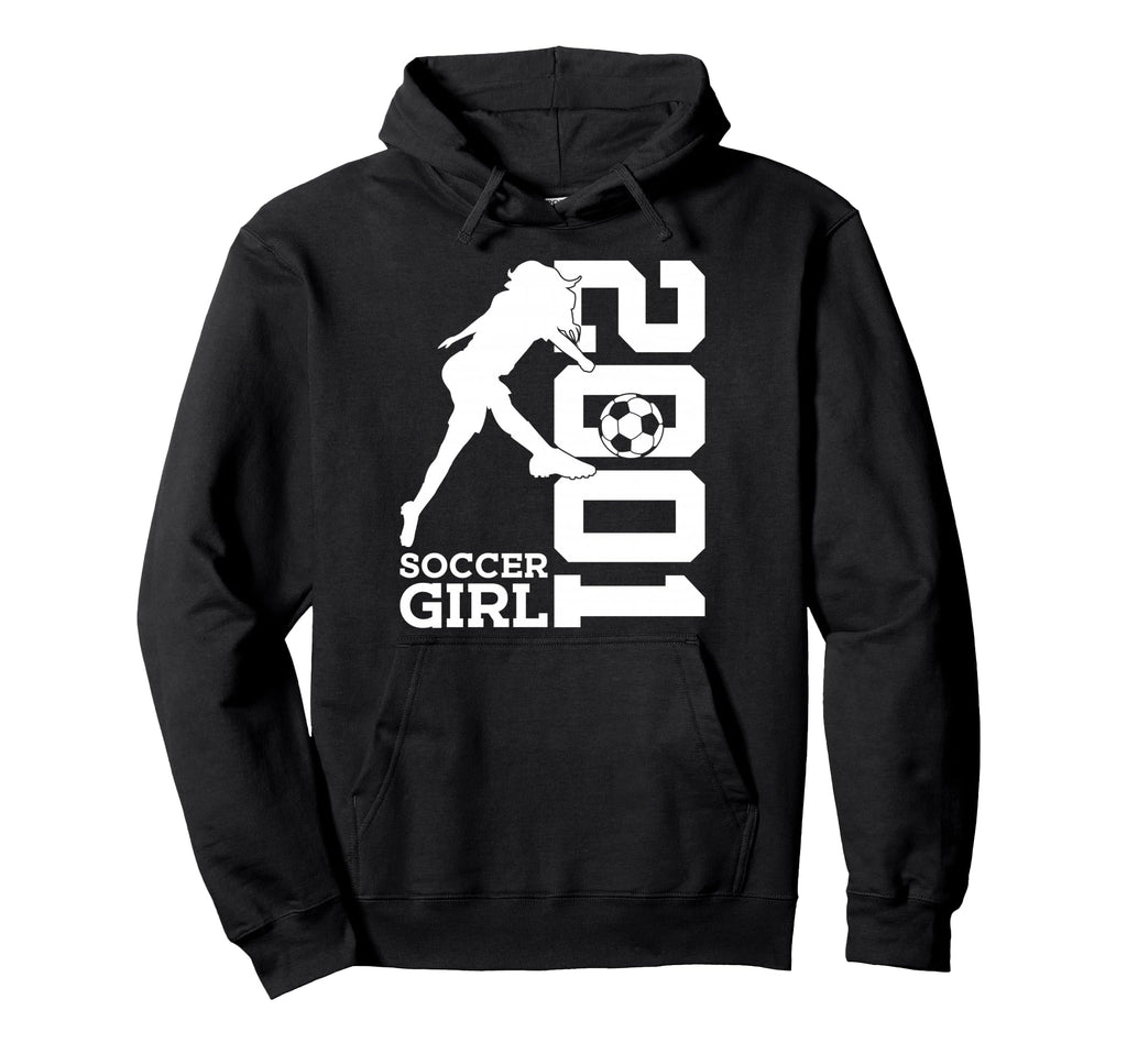 Soccer 25Th Birthday Soccer 2001 Hoodie - Novelty Apparel Unisex