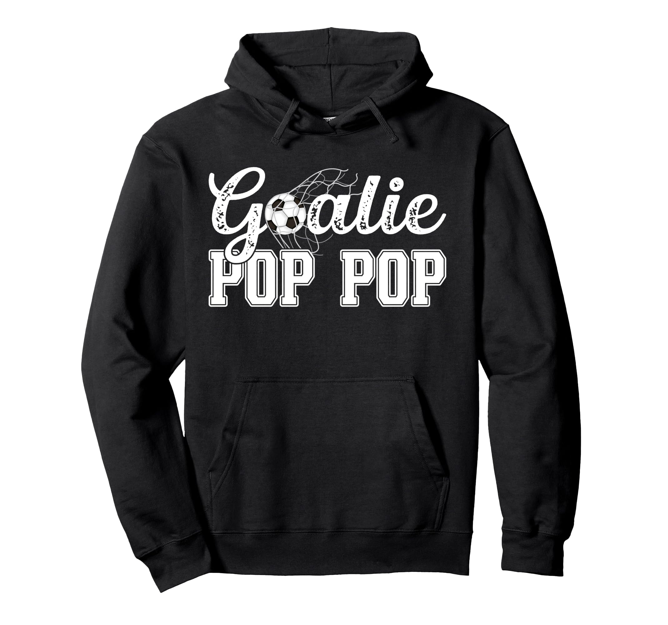 Soccer Goalie Pop Pop Soccer Goalkeeper Hoodie - Trendy Graphic for Adults