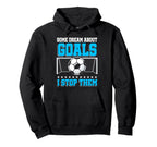Goaltender Soccer Goalie Gloves Hoodie - Casual Everyday Wear Unisex