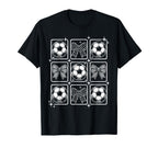 Coquette Bow Soccer T-Shirt - Trendy Graphic Men Women
