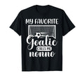 My Favorite Goalie Calls Me Nonno T-Shirt - Fun Novelty Design Unisex