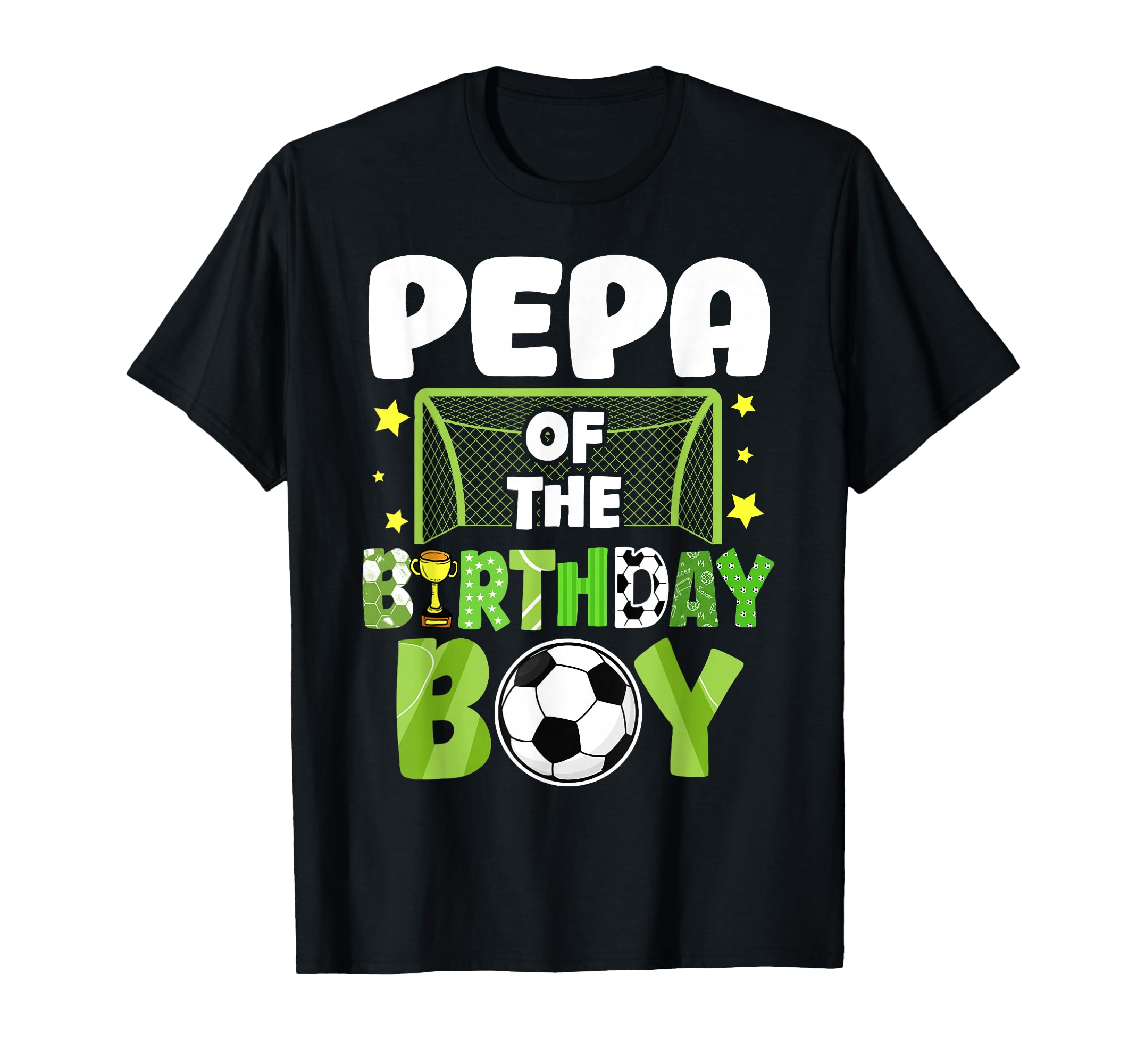 Soccer Pepa Birthday Party Family T-Shirt - Custom Art Print Unisex