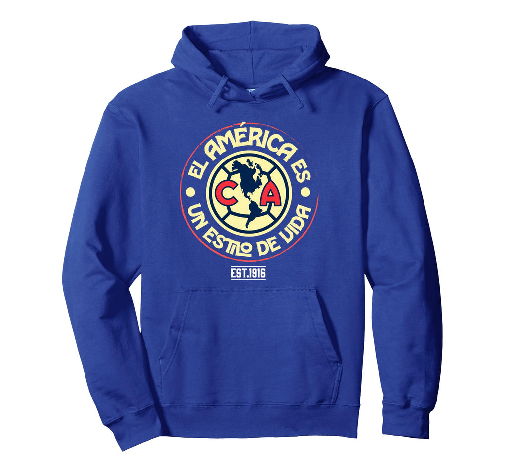 Club America Soccer Is Way Life Hoodie - Custom Art Print Unisex