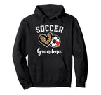 Soccer Grandma Leopard Heart Hoodie - Streetwear Style Men Women