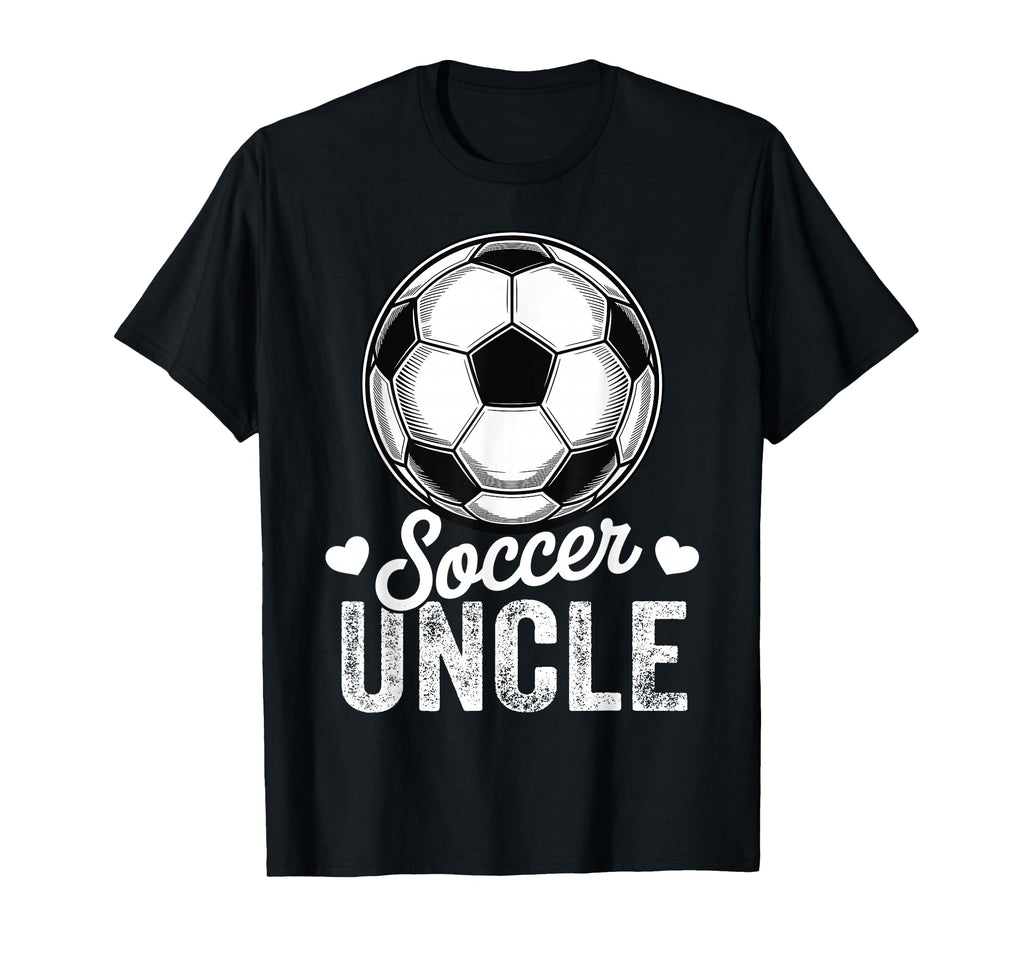 Funny Soccer Uncle Mothers Day T-Shirt - Minimalist Print for Adults