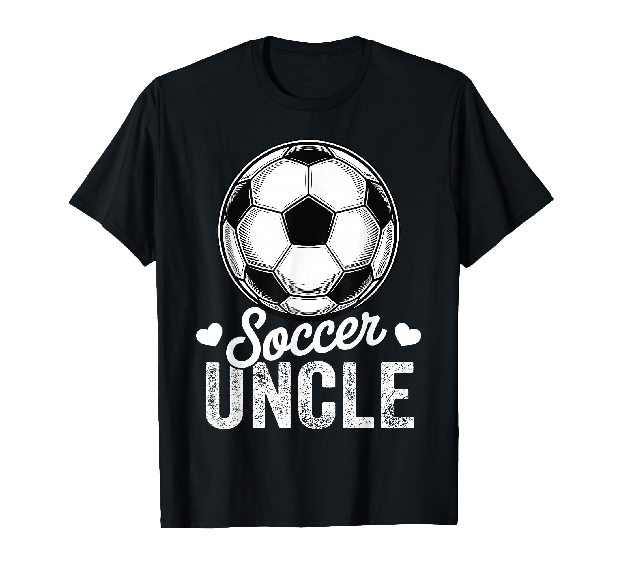 Funny Soccer Uncle Mothers Day T-Shirt - Minimalist Print for Adults