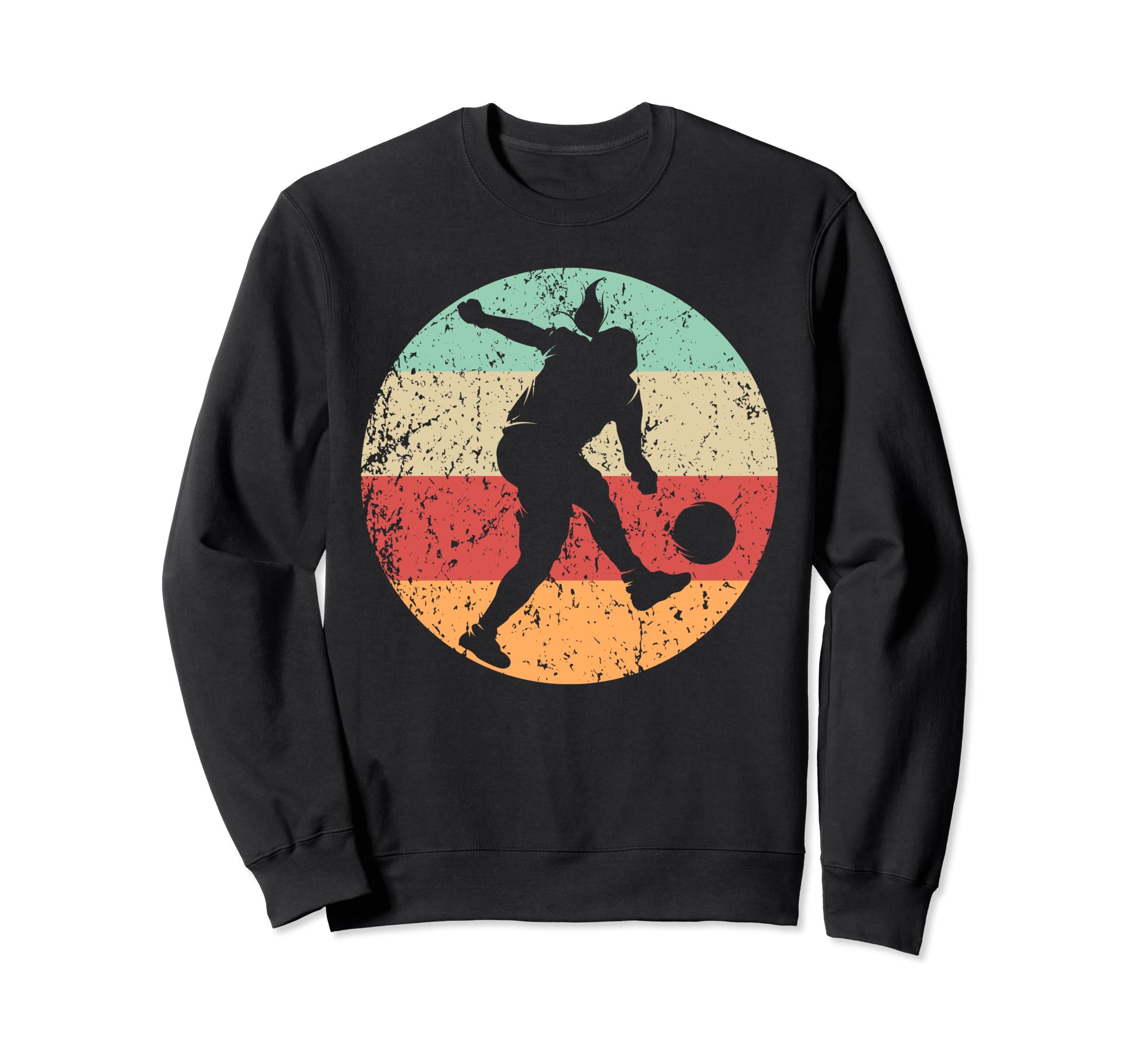 Soccer Player Female Athlete Sweatshirt - Custom Art Print for Adults