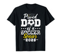 Proud Dad Soccer Senior 2026 T-Shirt - Custom Art Print Men Women