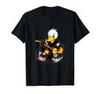 Duck Ice Hockey Player Hockey Stick T-Shirt - Trendy Graphic for Adults