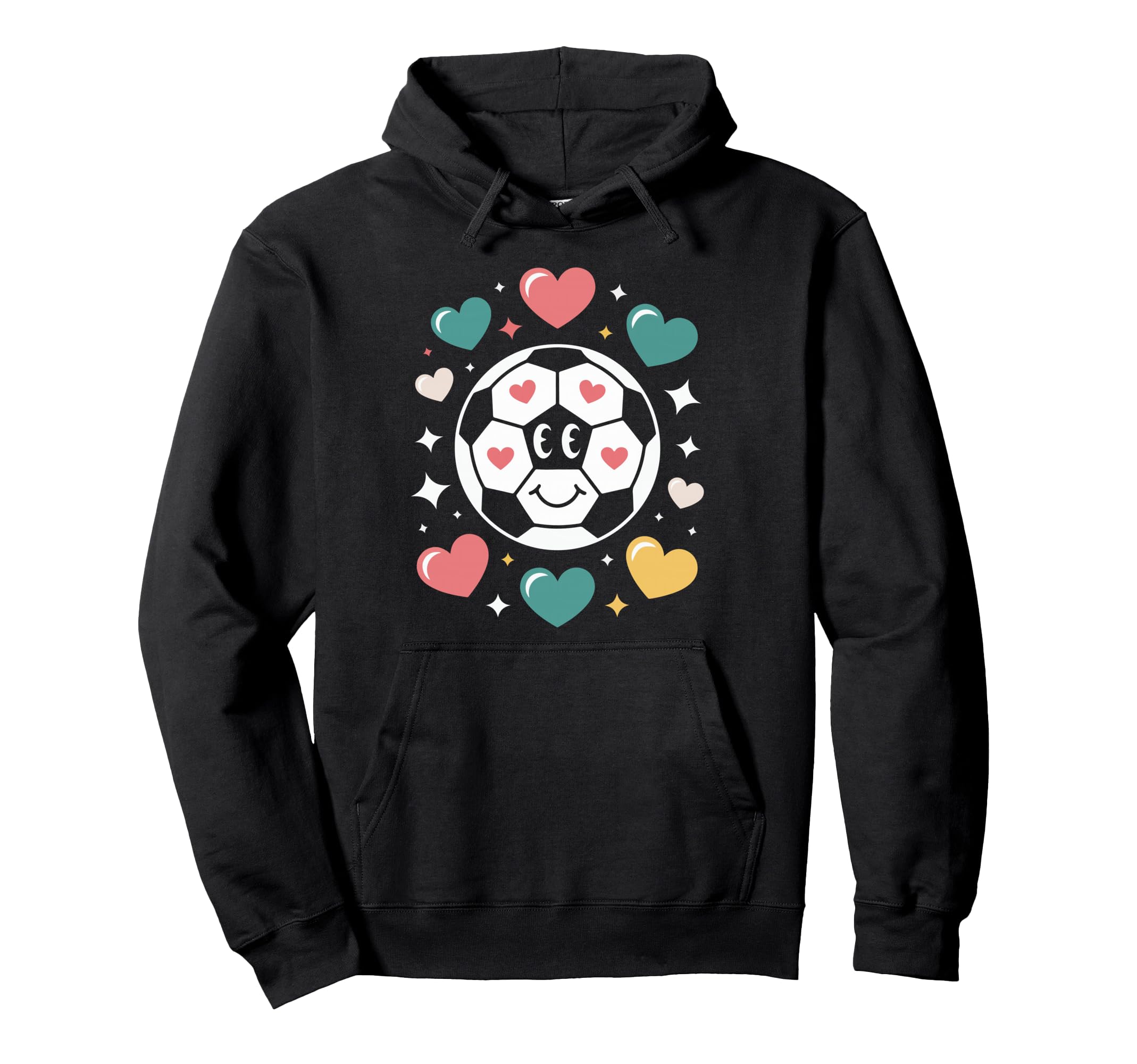 Funny Soccer Art Soccer Lover Player Hoodie - Trendy Graphic Men Women
