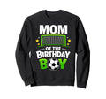 Mom Birthday Soccer Ball Sweatshirt - Casual Everyday Wear for Adults